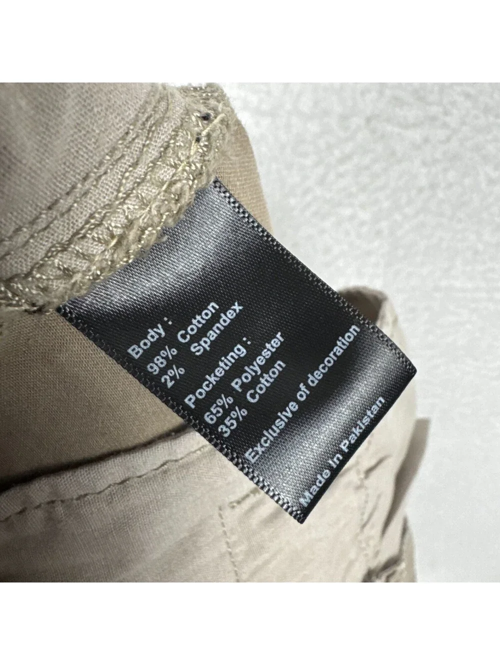 Flint and Tinder Mens 32 Brown Khaki 8